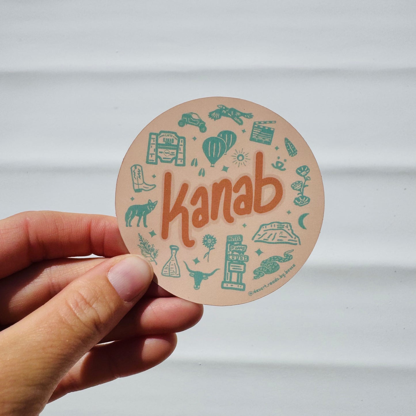 Kanab Circle sticker