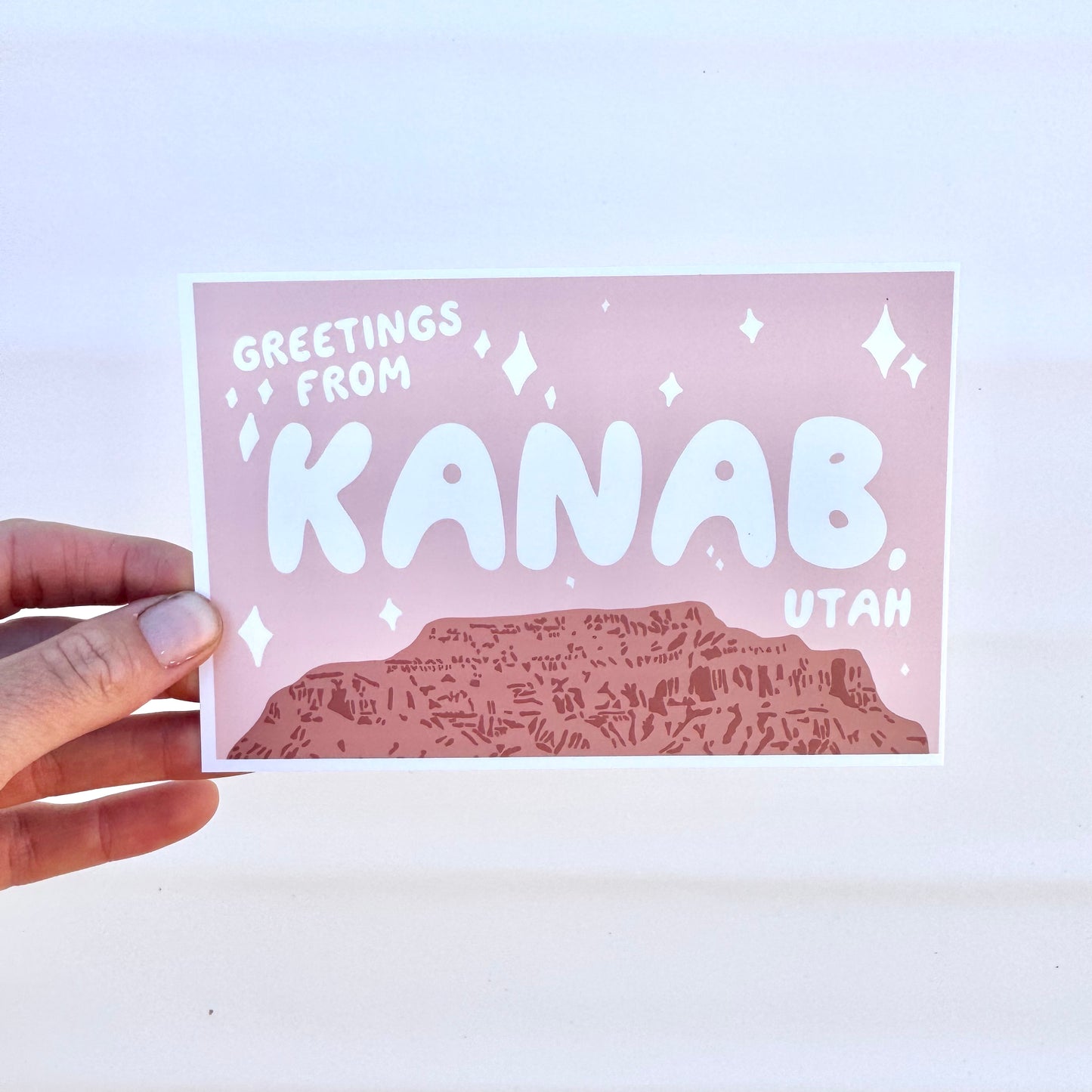 “Greetings from Kanab, Utah” Postcard