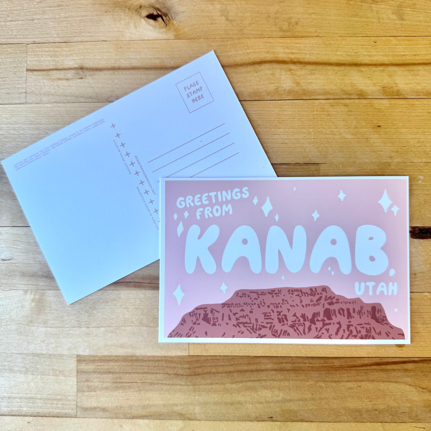 “Greetings from Kanab, Utah” Postcard