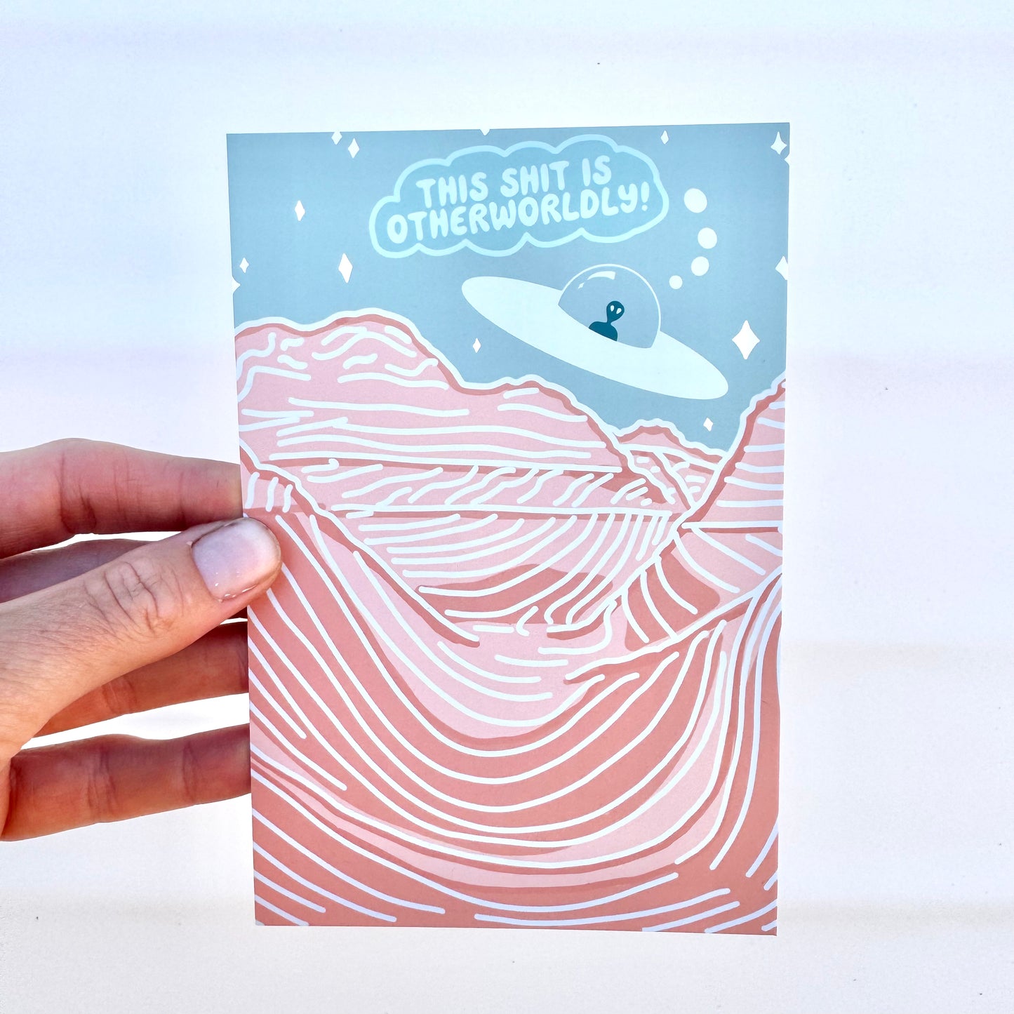 “This shit is otherworldly!” Wave Postcard, The Wave, Arizona, Coyote Buttes North, Vermilion Cliffs National Monument